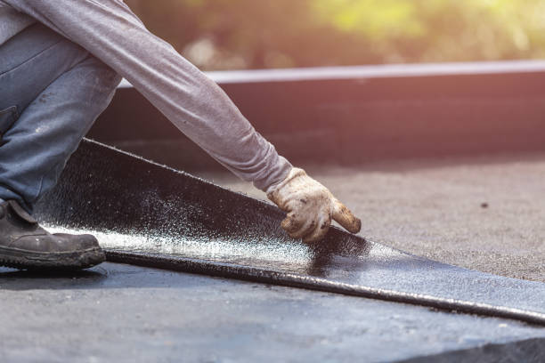 Professional Emergency Waterproofing technician working in Rossville, MD